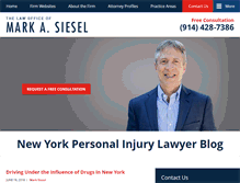 Tablet Screenshot of nylegalblog.com